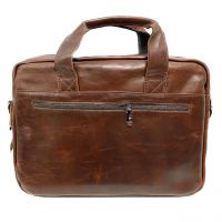 Портфель сумка мужской кожаный ZINIXS 11011 brown_2
