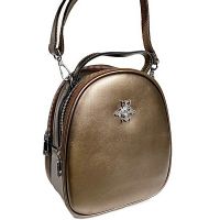 Сумка-рюкзак женская кожаная Gucci 1189/989 Oid Grey_1
