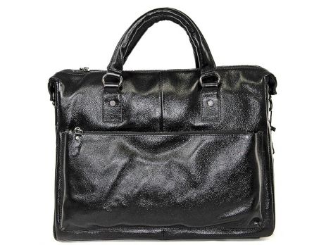 Мужская кожаная деловая сумка NN 147-5-168 Black