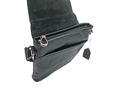 Мужская кожаная сумка AJ 1024-2 Black