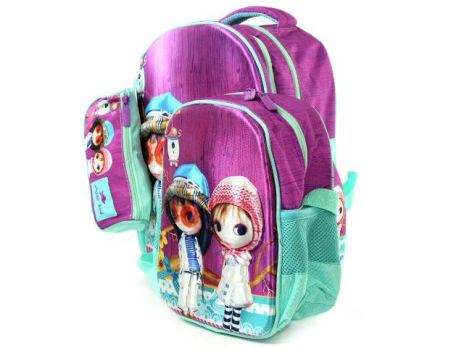 Рюкзак школьный для девочек (комплект)