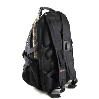Рюкзак SwissGear 9385 Чёрно-бежевый