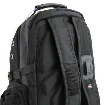 Рюкзак SwissGear 7611 Чёрно-серый