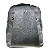 Рюкзак кожаный AJ 1310 Black_1