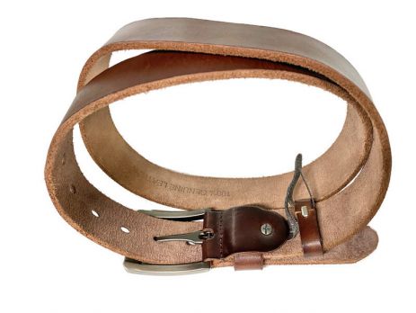Ремень кожаный Montblanc brown 1350