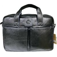 Мужская кожаная сумка портфель ZNIXS 11017 black_0