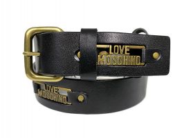 Ремень брендовый Moschino Love 1423 black