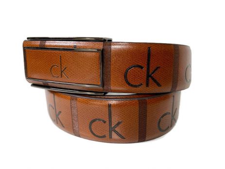 Ремень кожаный брендовый Calvin K 1438