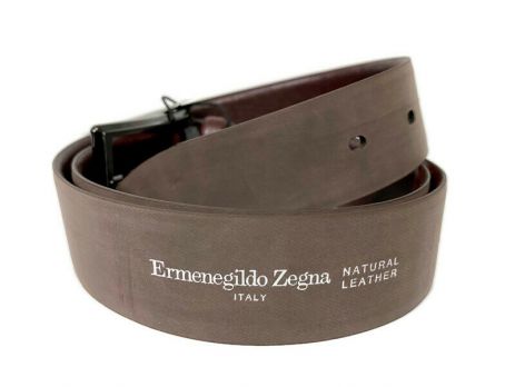 Ремень кожаный брендовый Ermenegildo Zegna 1472