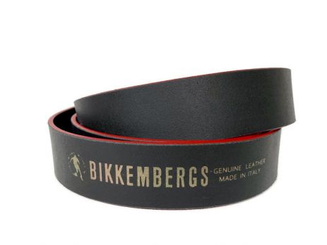 Ремень кожаный брендовый Dirk Bikkembergs 1491red