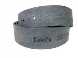 Ремень кожаный брендовый Levis 1529 black_4