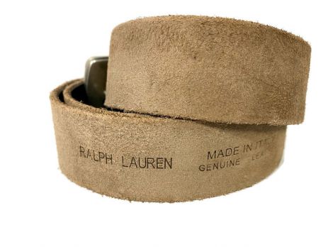 Ремень брендовый Ralph Lauren 1534 brown