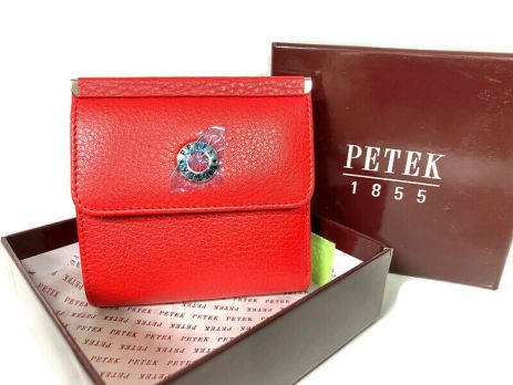 Кошелек женский кожаный Petek 8076 Red