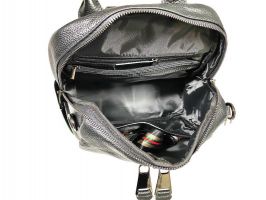 Кожаный рюкзак сумка NN 1101 Black_3