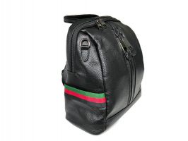 Кожаный рюкзак сумка NN 1101 Black_5