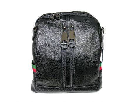 Кожаный рюкзак сумка NN 1101 Black