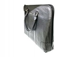 Кожаная деловая сумка Montblanc 25-6629 Black_2