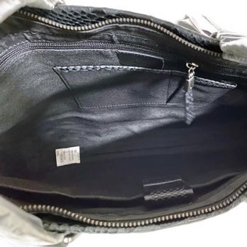 Кожаная деловая сумка Montblanc 122-6626-3 Black