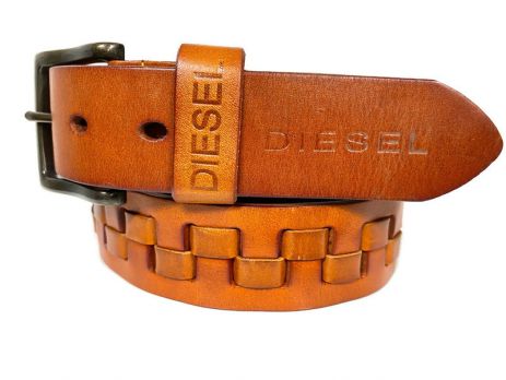 Кожаный ремень фирменный Diesel 1679