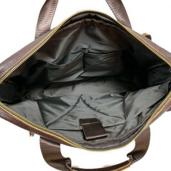 Мужской кожаный портфель сумка А4 NN 1747