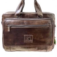 Портфель мужской кожаный Fuzhiniao 710L Brown