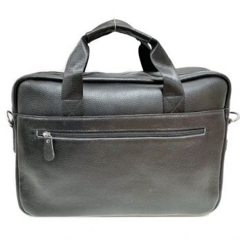 Мужской кожаный портфель сумка А4 NN 9029 Black