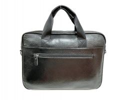 Мужской кожаный портфель сумка А4 NN 6819 black_2
