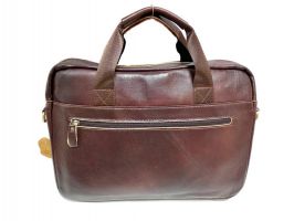 Мужской кожаный портфель сумка А4 NN 6819 brown_2