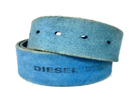 Ремень кожаный Diesel 1858 blue