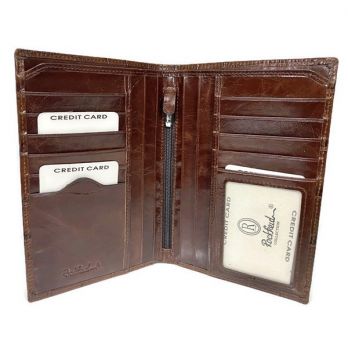 Бумажник мужской кожаный RockFeld 1876 Brown