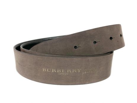 Ремень кожаный брендовый Burberry 1889