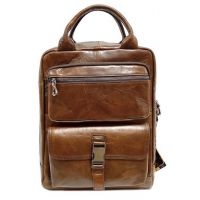 Рюкзак кожаный Fuzhiniao 7322 brown_0