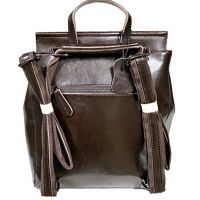 Женский кожаный рюкзак-сумка NN 3206 brown_4
