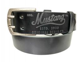 Ремень кожаный бренд Mustang 1985_0