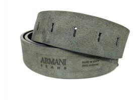 Ремень кожаный бренд Armani 1994_3