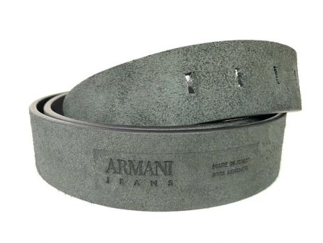 Ремень кожаный бренд Armani 1998
