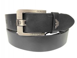 Ремень кожаный бренд Armani 2002
