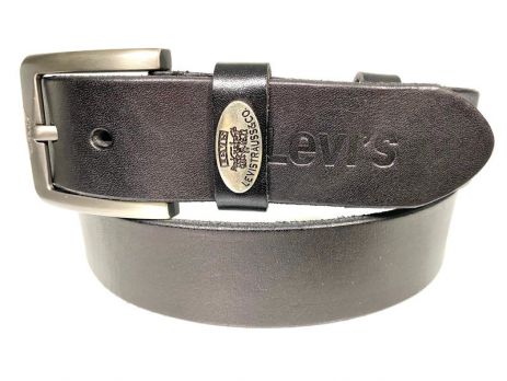 Ремень кожаный бренд "Леви, с" 2195