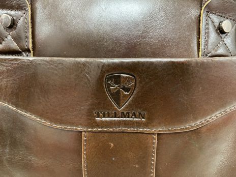 Мужская кожаная сумка портфель Tillman 66602 brown