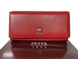 Кошелёк женский кожаный Petek 8071 Red