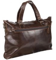 Мужская кожаная сумка портфель ZZNick 33667 brown_1