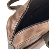 Мужская кожаная сумка портфель ZNixs 0335 brown XL_2