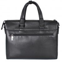 Мужская кожаная деловая сумка H-T 5315-1 black_4