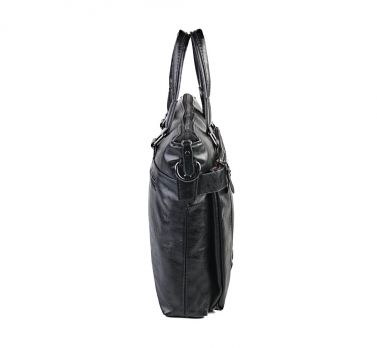 Мужская деловая сумка портфель POLO 2376 black