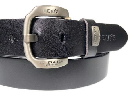 Ремень кожаный бренд "Левис" 2411