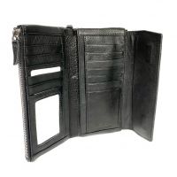Клатч мужской кожаный Hassion M026-260A Black