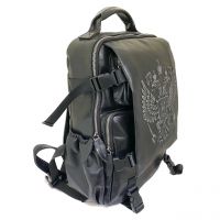 Рюкзак кожаный NN 2460 Black_1