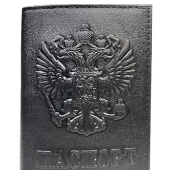 Обложка на паспорт кожаная NN 2485