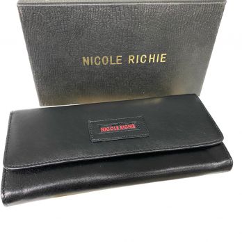 Кошелёк клатч женский кожаный Nicole Richie 5179 black