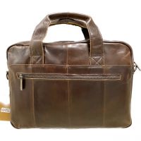 Мужской кожаный портфель сумка ZNIXS 11020 brown_2